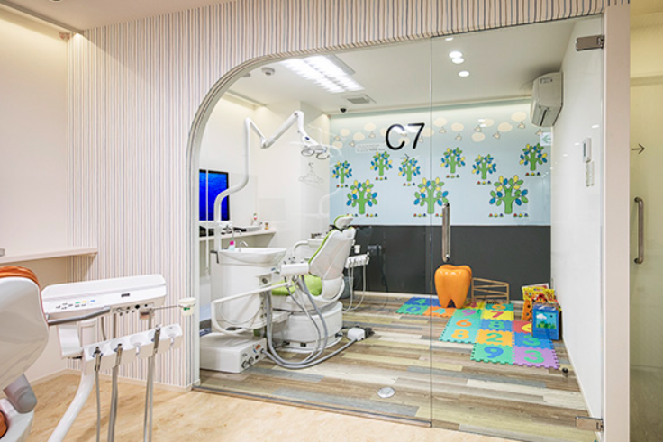 予防専用のユニットを7台設置した予防ゾーン