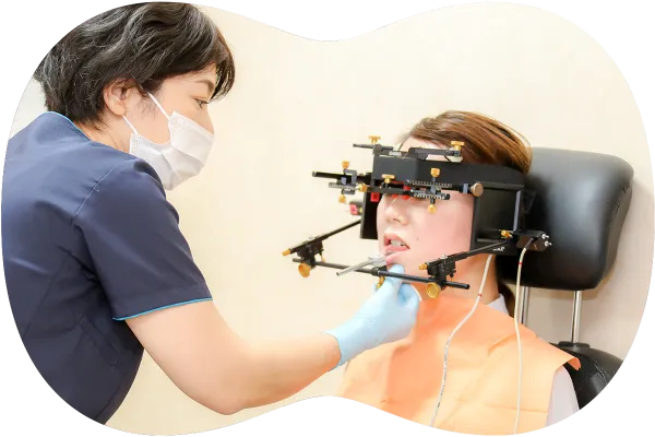 矯正治療の様子