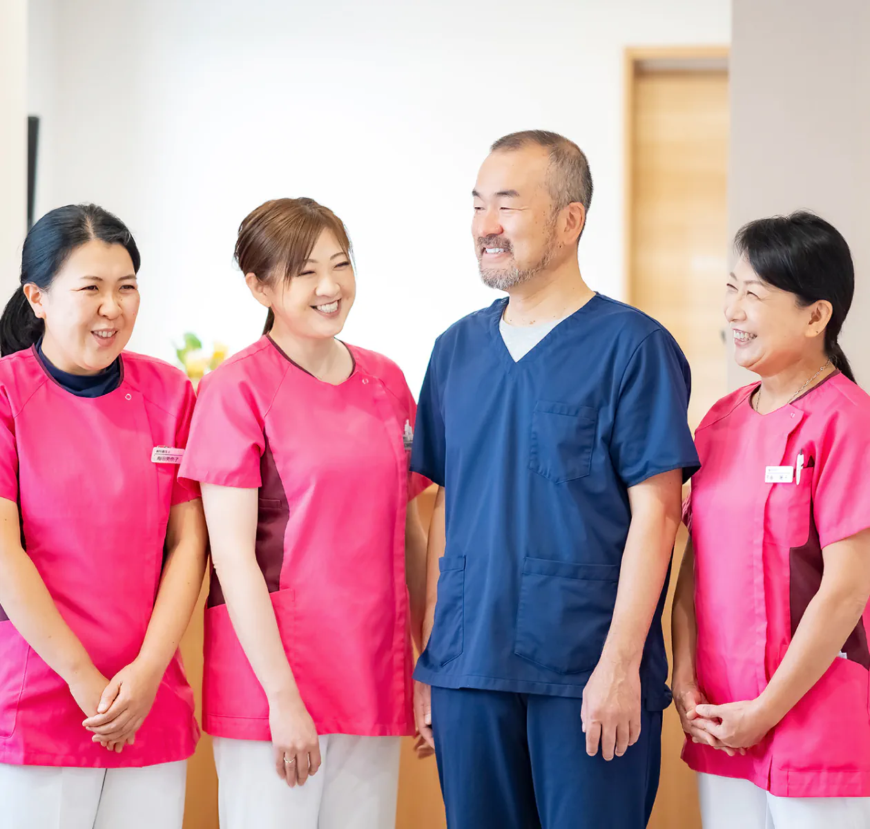 患者様の健康と笑顔を大切にした診療が心がけられています