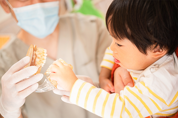 お子様のお口を健やかに保つサポート