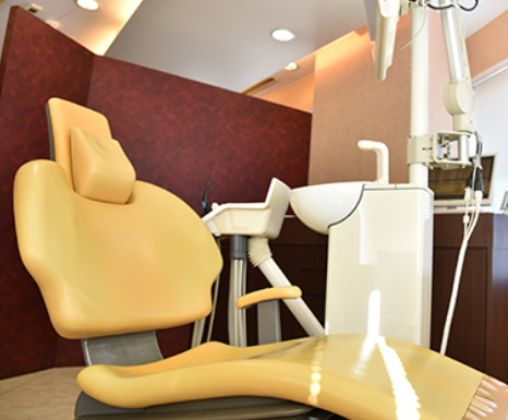 ①駅近くで通いやすい立地です②診療室③診療チェア