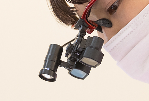 SurgiTel(歯科用拡大鏡)を用いた精密治療