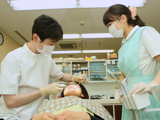 歯を保存するため最善を尽くします