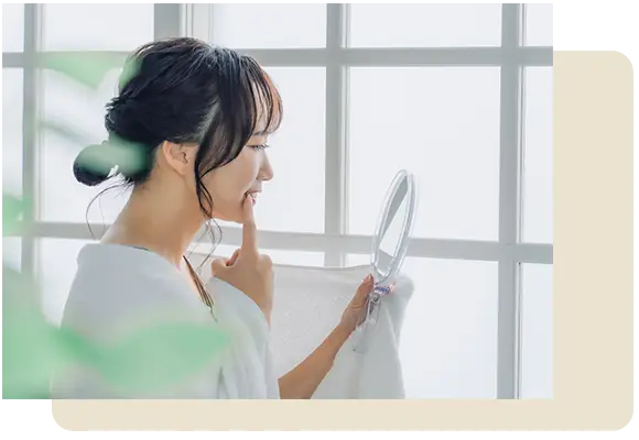 ①受付・待合室 ②③医院イメージ写真