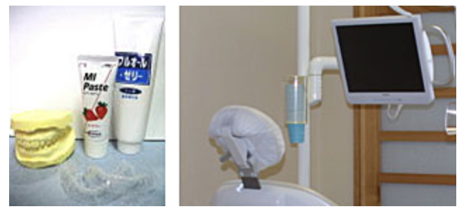 フッ素やMIペーストの塗布により、歯の健康を守ります