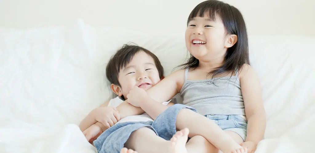 顎の成長と習慣を確認しています