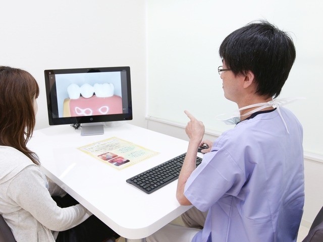 見た目の回復だけでなく、しっかり噛める口腔環境を整えるための治療です。