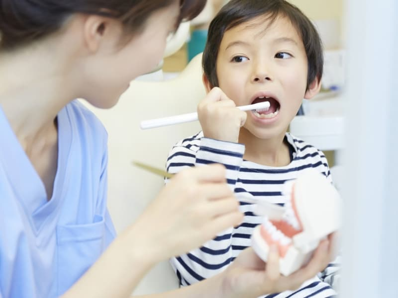 ①診療スペース②キッズスペース③適切なアドバイス