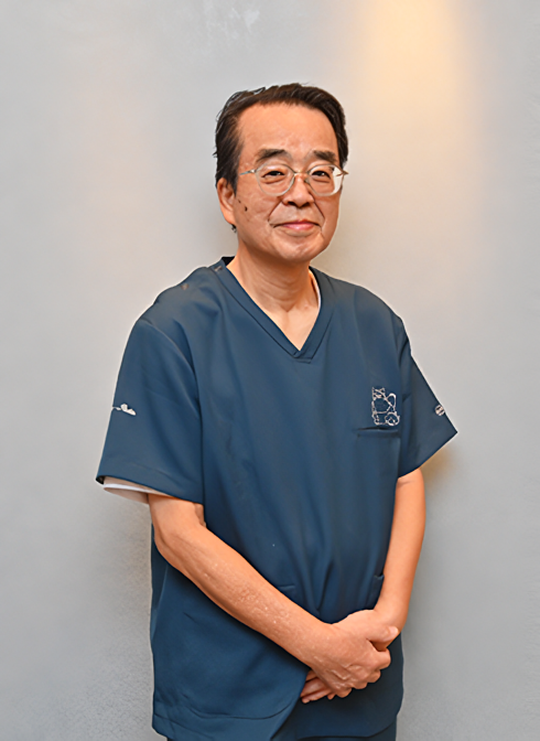 院長の飯田　忠夫