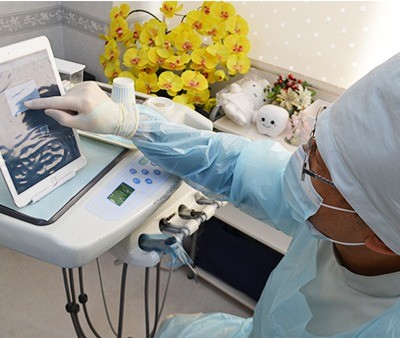 歯科衛生士による丁寧なケア