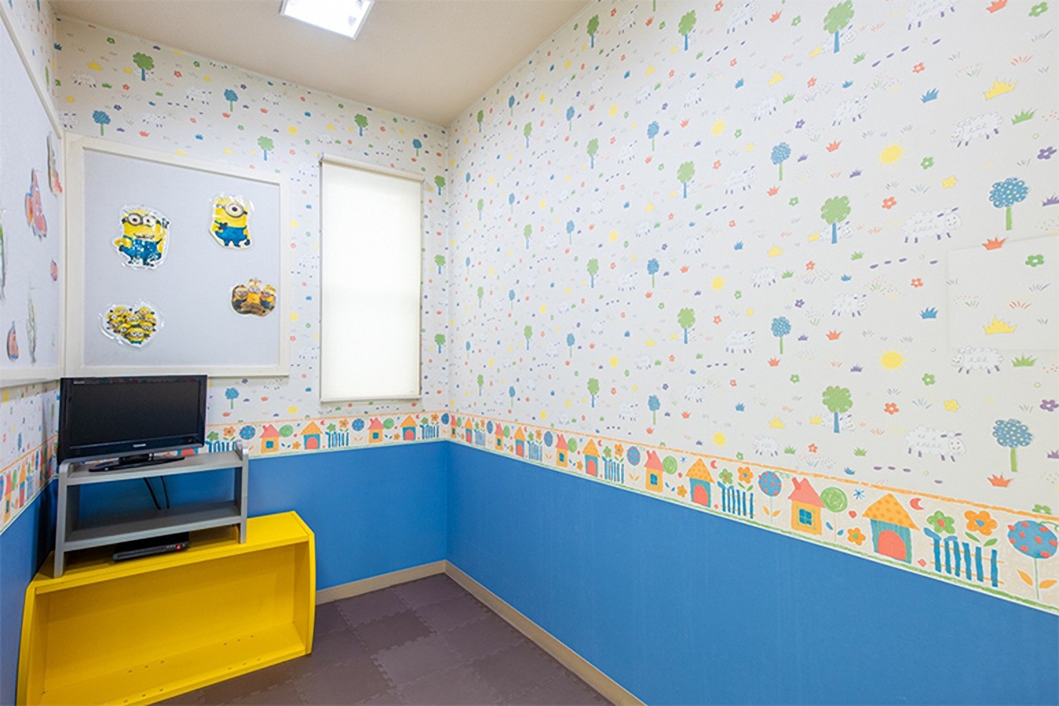 院内にはお子様のためのキッズスペースも用意されています