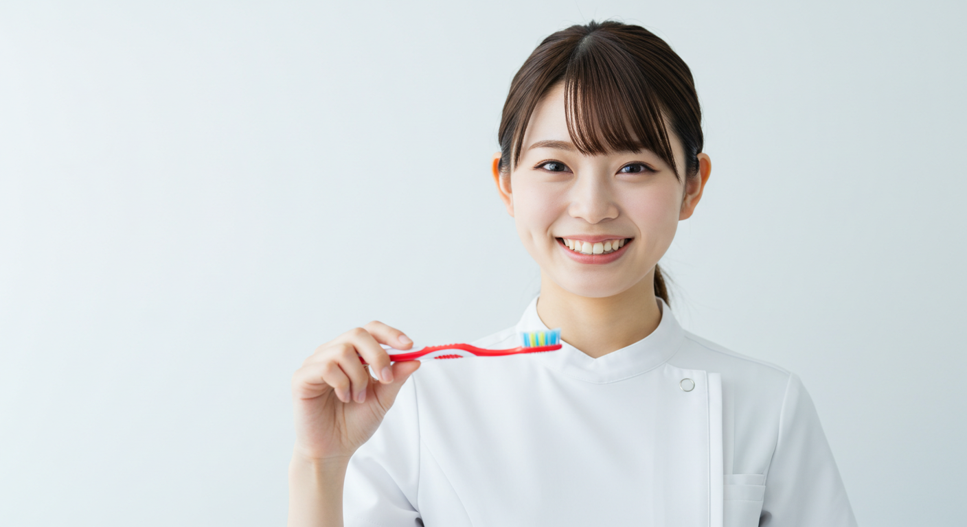 定期ケアで清潔な口元に