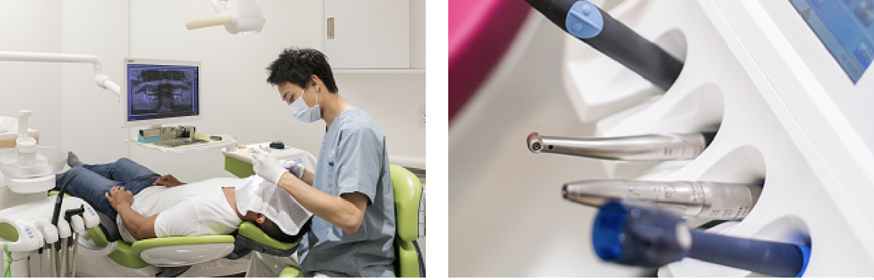 患者様が痛みを感じにくい工夫を行っています