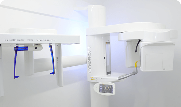 ①スロープ②レントゲン③スタッフ