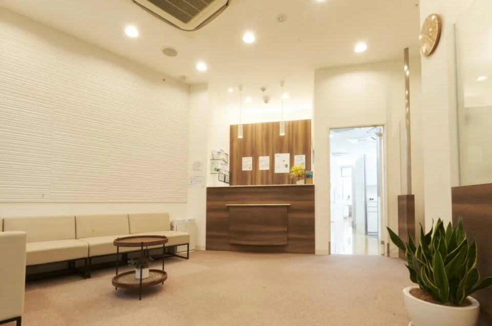 ①待合室②カウンセリングルーム③診療室