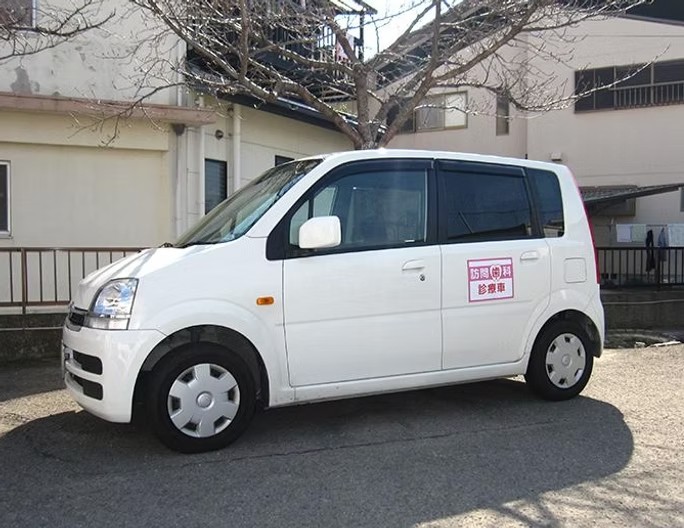 スタッフが往診をしています