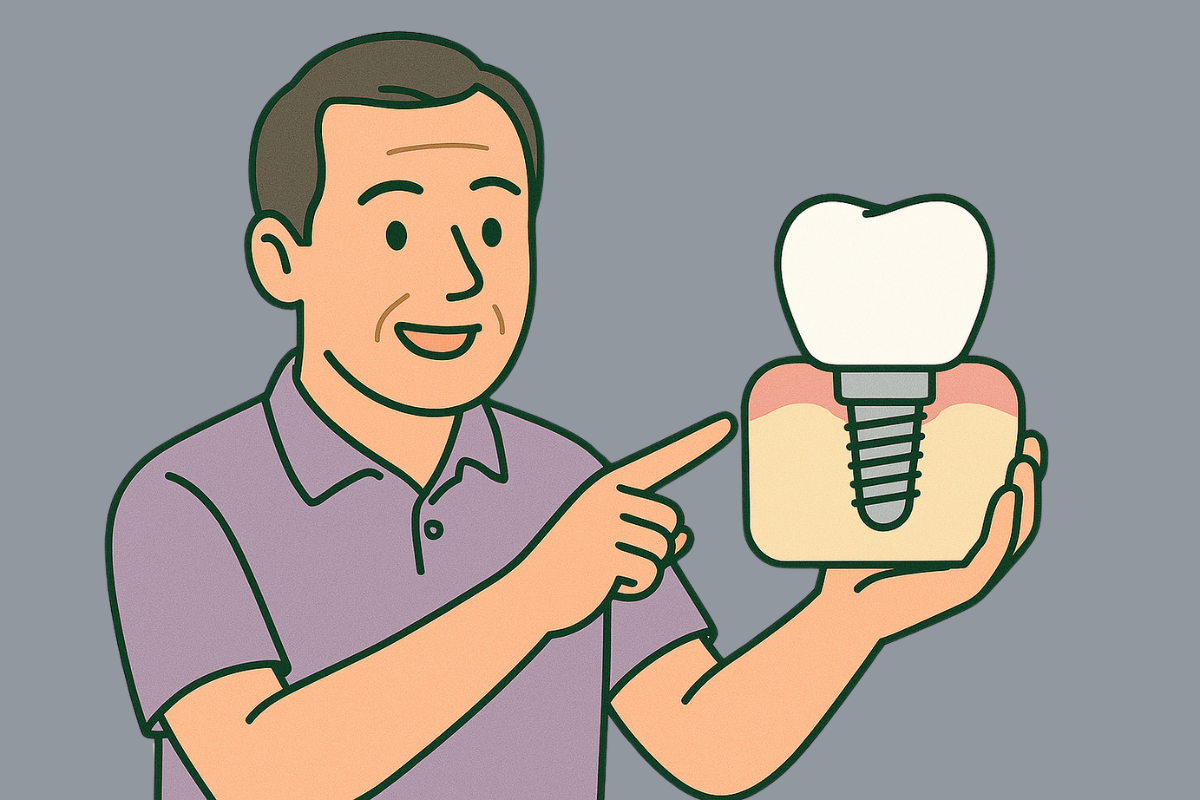 インプラント治療-噛む力が自然に近づく治療法