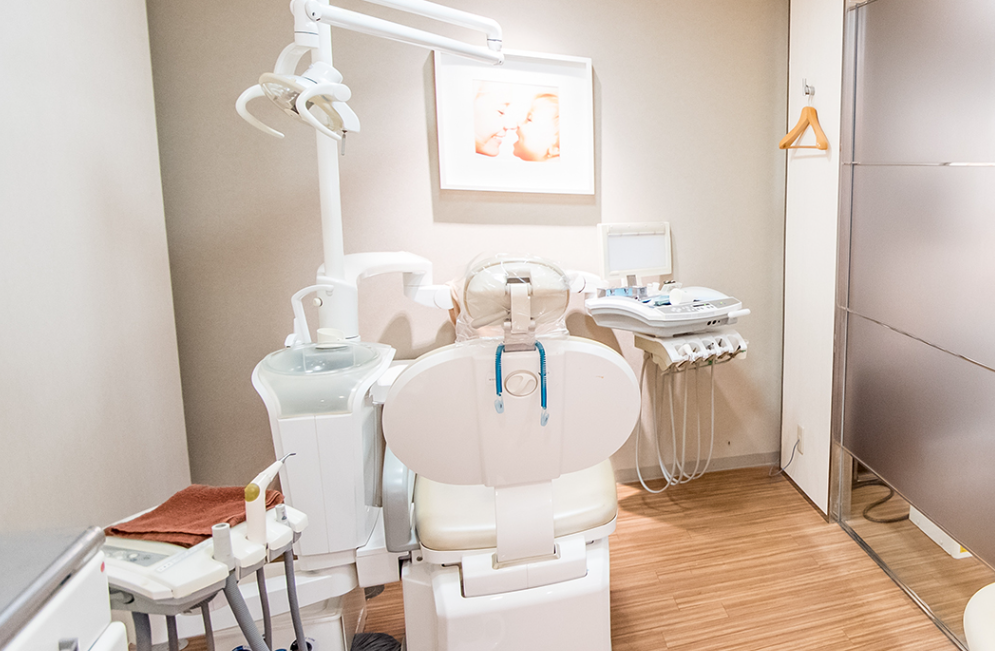 ①看板②診察室③アトレ大森4Fにございます