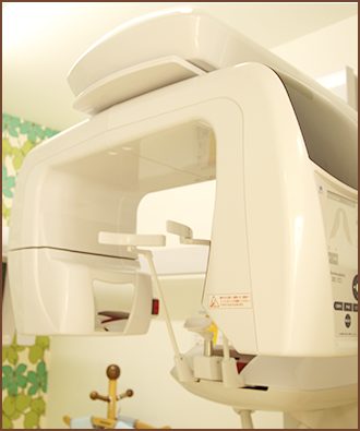 立体画像を歯科用CTにより撮影します