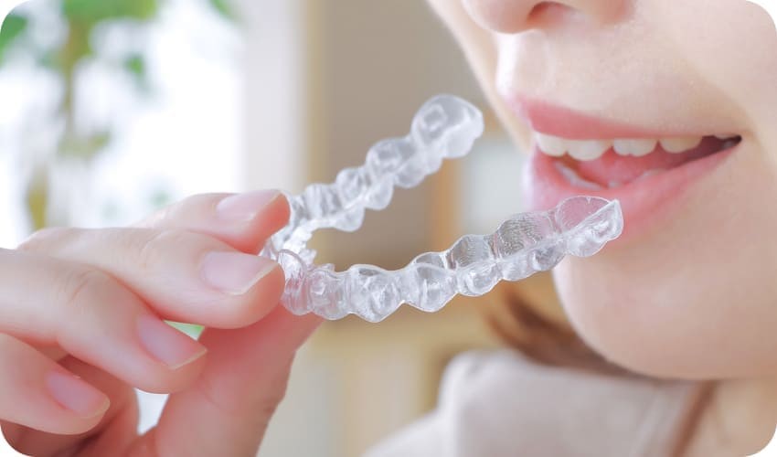 患者様の目的に応じて最適なマウスピースを提供しています