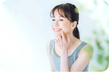 咬み合わせを考慮した審美治療を行っています。