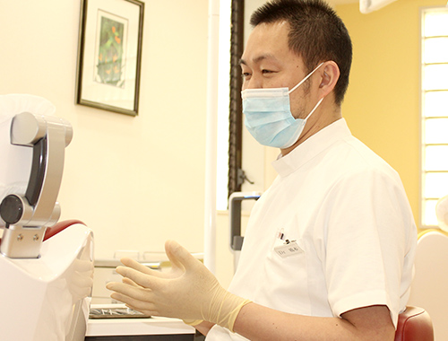 わかりやすい説明を心がけています