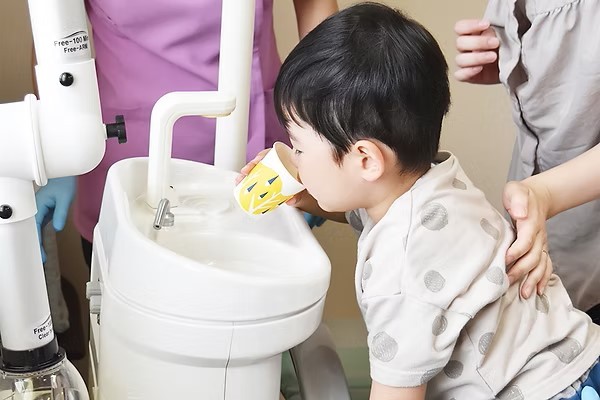①キッズスペース②ユニット③診療室