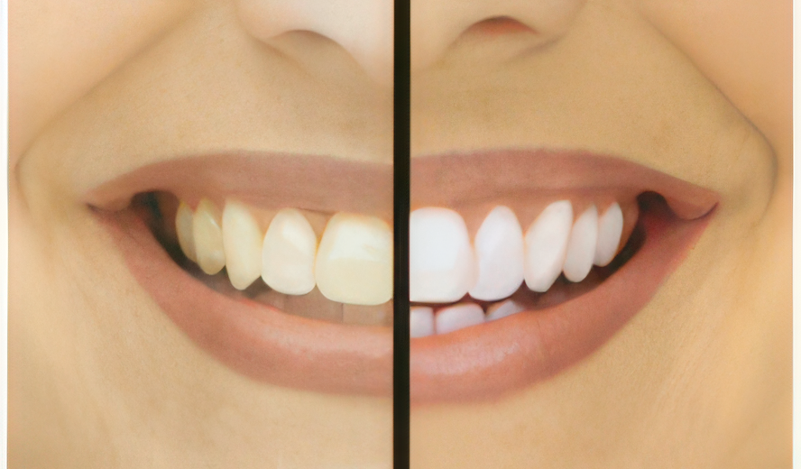 自然で美しい白い歯にします