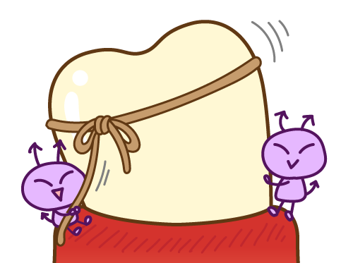 歯周病（歯槽膿漏）の治療に対応しています