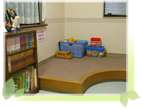 キッズスペース完備でお子様も通いやすい