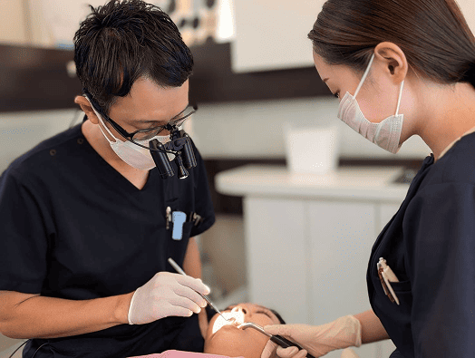 負担の少ない治療を心がけています