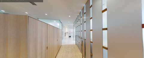 ①外観➁カウンセリングルーム③内観