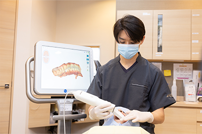 症例に応じた柔軟な治療計画を立案しています。