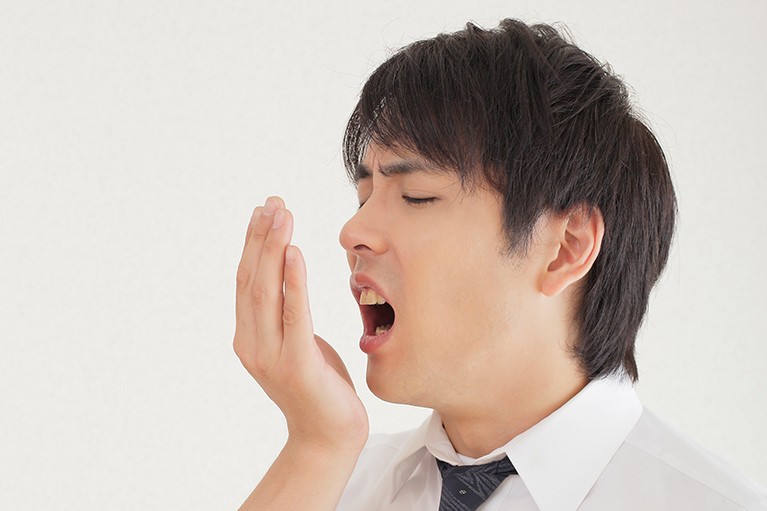 お口のニオイが気になる方の相談可