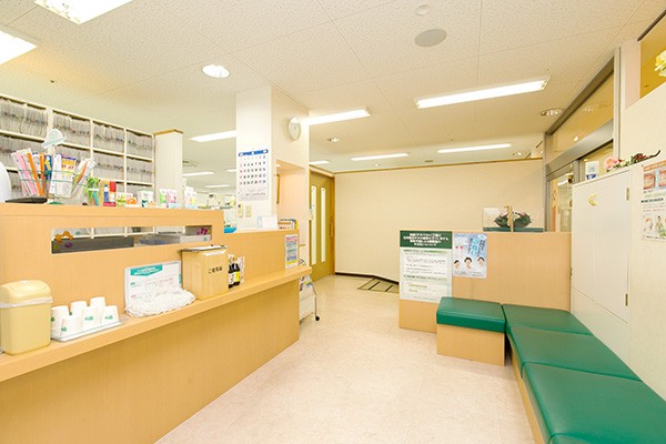 ①外観②受付③診療室