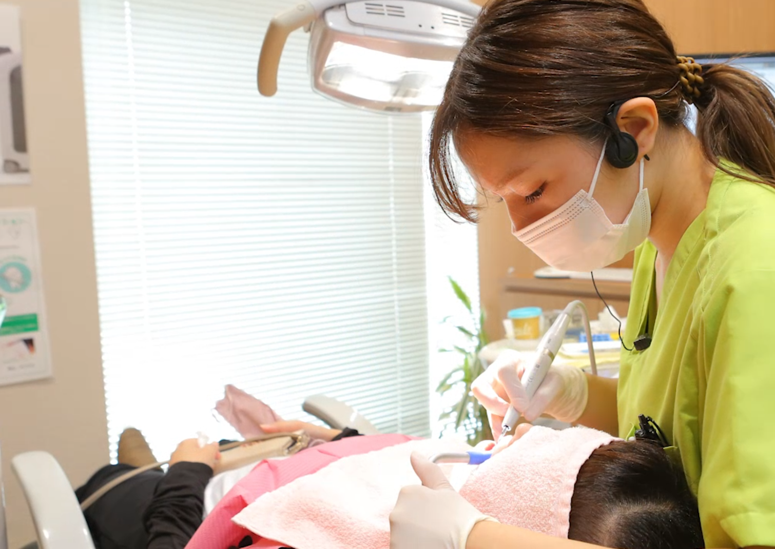 歯周病治療の様子