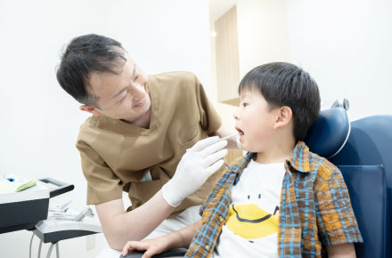 小さなうちから正しいケアを行いましょう