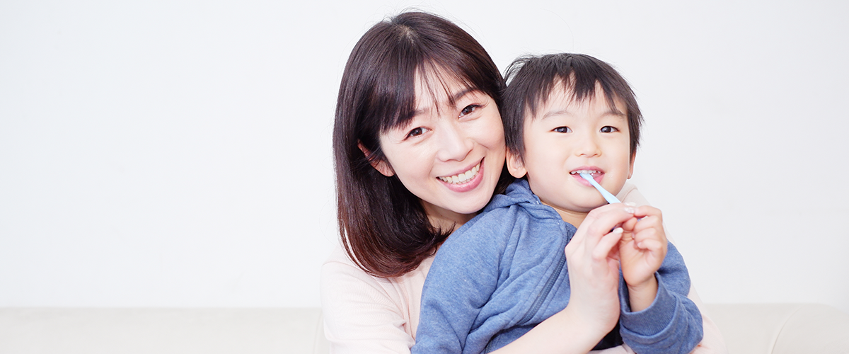 お子様の歯を守るために、春日部デンタルクリニックが全力でサポートいたします