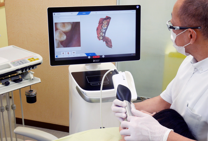 1時間程度で詰め物が完成します