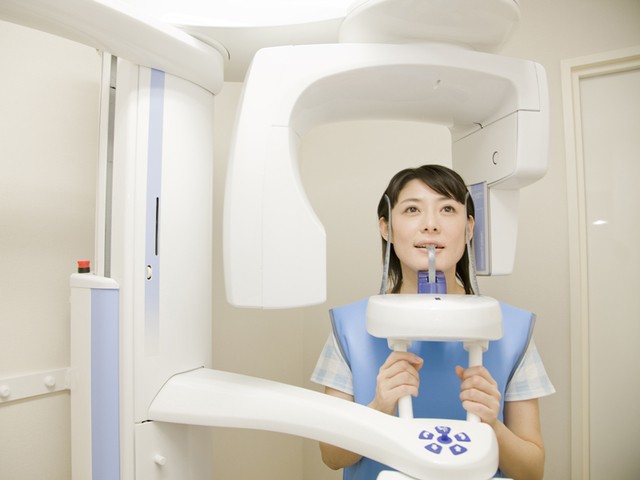 被爆量の少ないデジタルレントゲンを採用しています