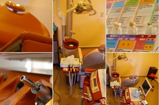 ①医院外観②院長・副院長③診療室