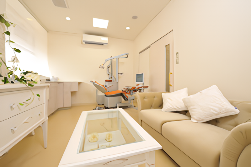 ①待合室②外観③診療スペース