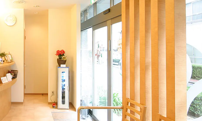 入口・受付です