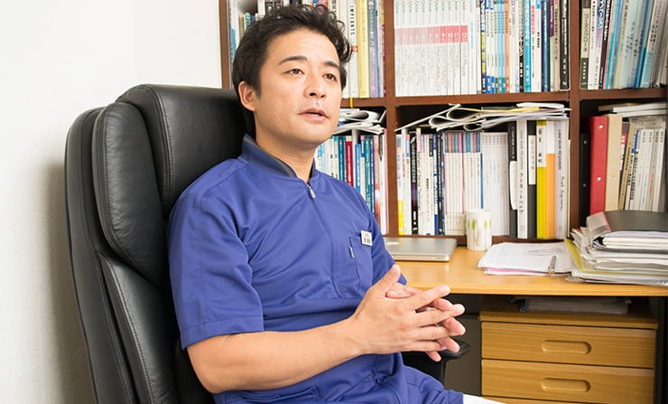 治療内容を共有し納得を重ねています