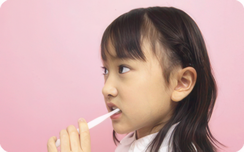 フッ素塗布を行っています