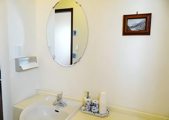 お化粧直しやブラッシングができます