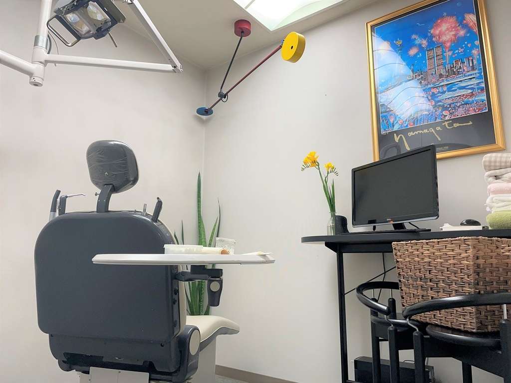 それぞれの診療室が個室になっているので、他の患者さんとは接触がありません