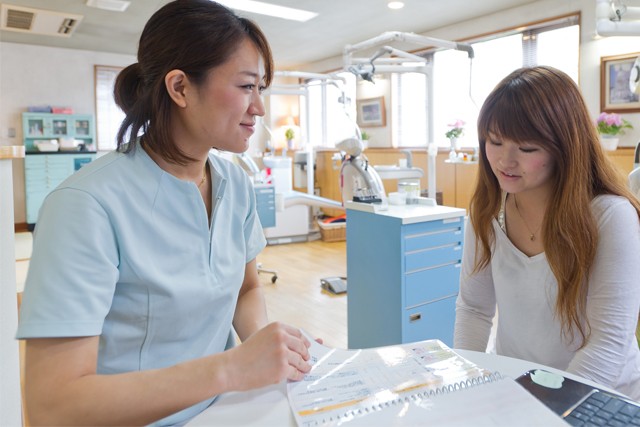 丁寧な説明を心がけています