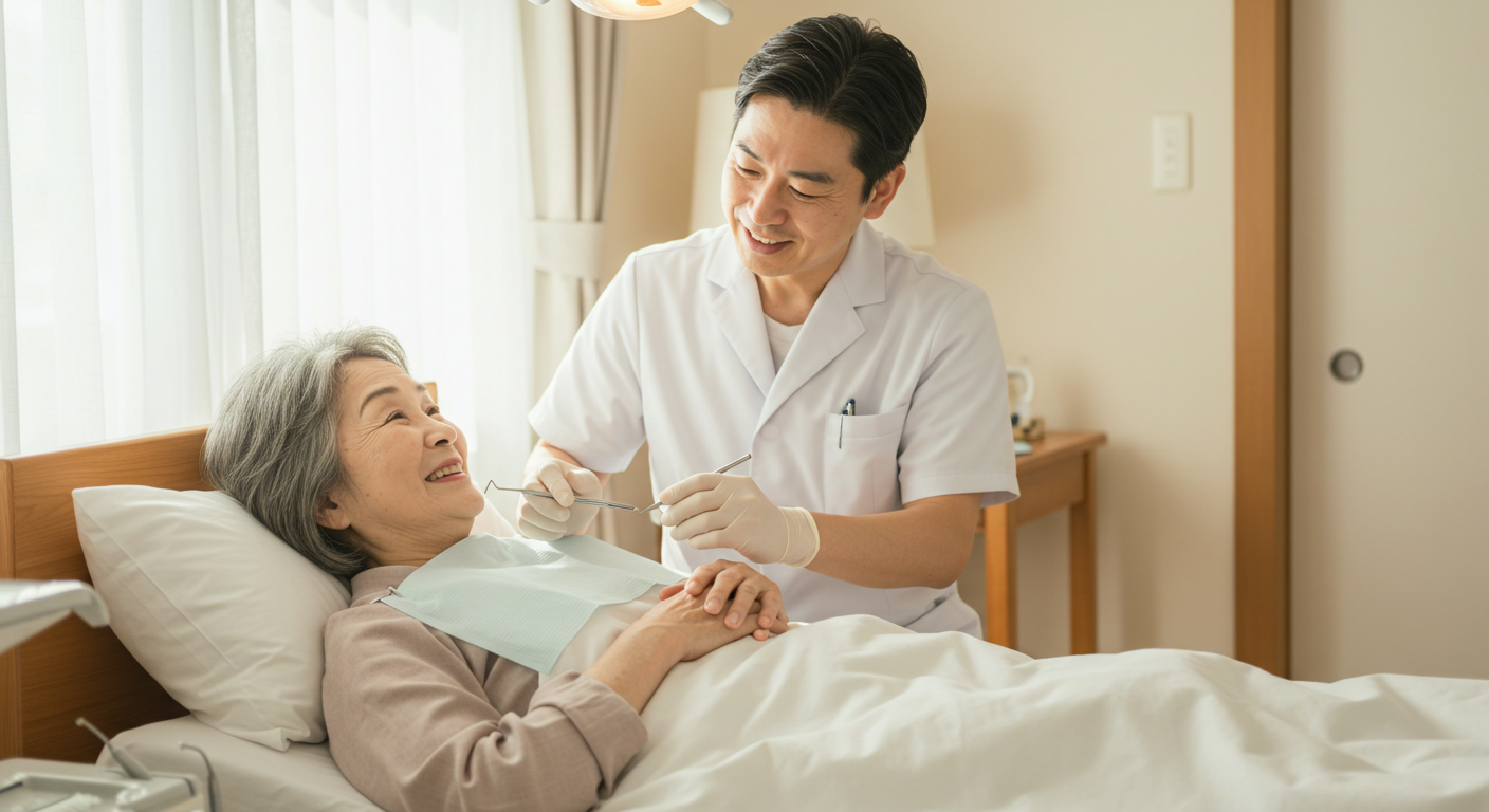 訪問歯科で生活の質をサポートします