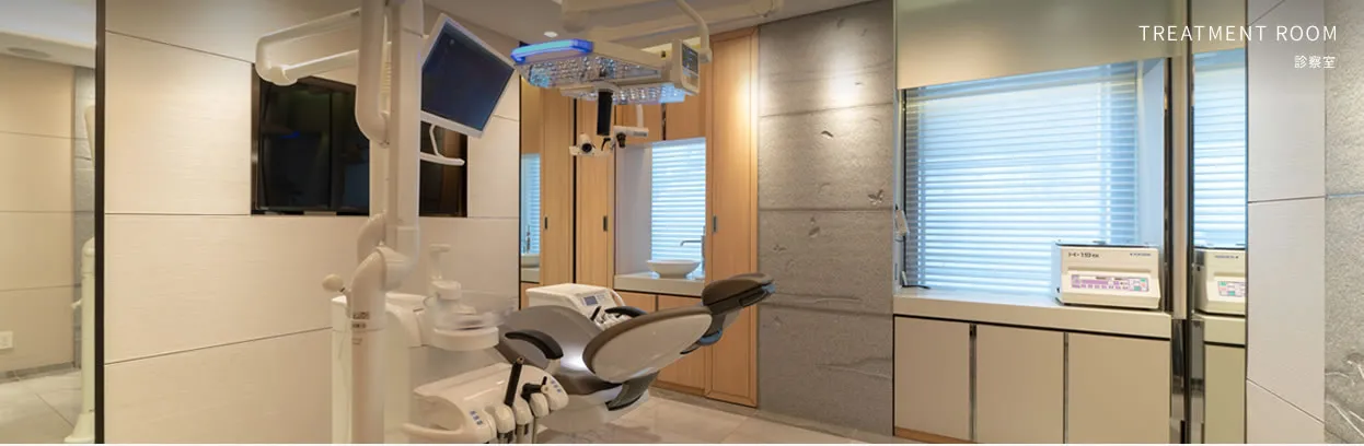 最新の設備を整えるとともに、「おもてなしの心」を大切にした院内環境を整備